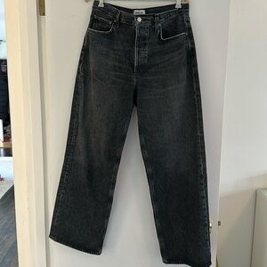 Agolde low slung baggy in Ditch